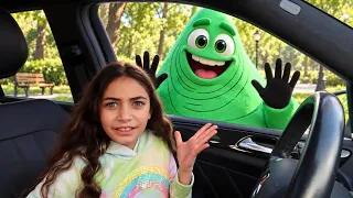 Heidi and Zidane belajar cuci tangan sebelum makan 🧼👐 Cerita anak & bermain slime