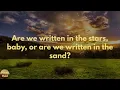 Old Dominion - Written in the Sand (Lyrics)