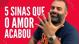 5 SINAIS QUE O AMOR ACABOU NO RELACIONAMENTO