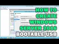 HOW TO CREATE WINDOWS SERVER 2016 BOOTABLE USB