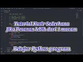 Tutorial pemrograman python kasir sederhana Jika pesanan lebih dari satu jenis bungvan97
