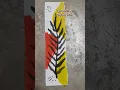 Botanical leaf bohoart