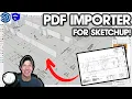 Easy Geometry from PDFs with PDF IMPORTER for SketchUp