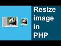 Resize Image in PHP CodeIgniter