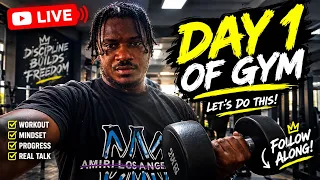 🏋️ DAY 1 OF MY GYM JOURNEY LIVE! 💪🔥 | Fitness Transformation Starts NOW! 🇯🇲