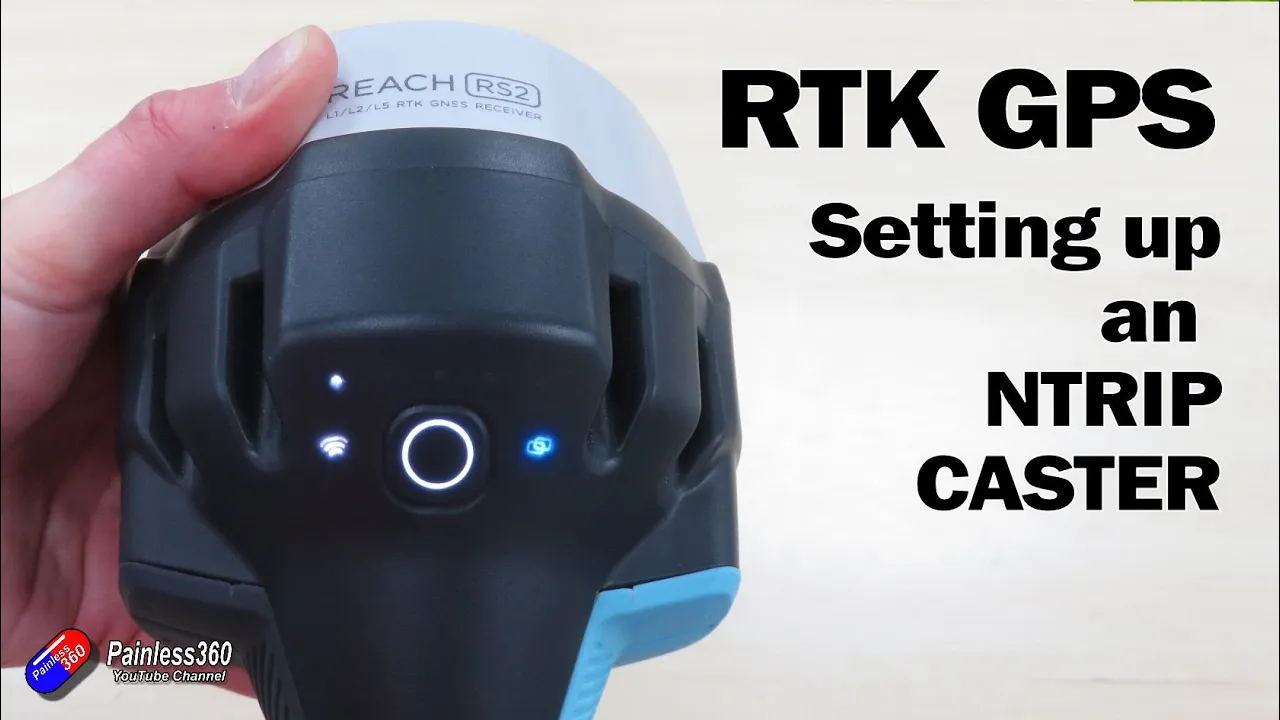 RTK GPS: Setting up an NTRIP Caster (with Ben from 3DXR)