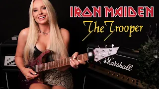 Iron Maiden - The Trooper (GUITAR SHRED) || Sophie Lloyd