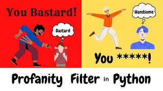 Censor Bad Words from a Text using Python Profanity Filter in Python