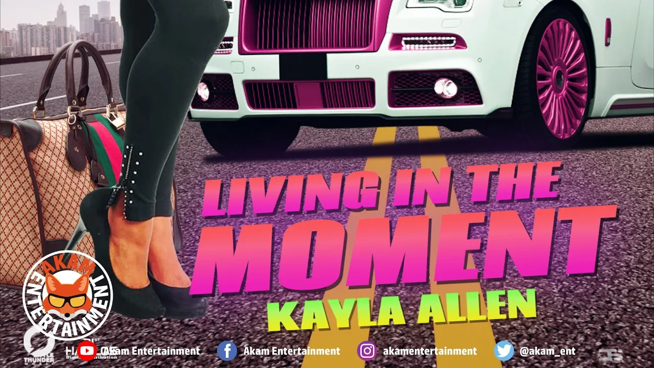 Kayla Allen - Living In The Moment [Exotic Moment Riddim] Audio Visualizer