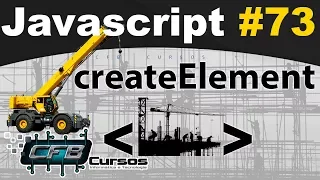 JavaScript Course - CreateElement appendChild creating HTML elements with JavaScript