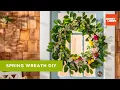 DIY Spring Wreath Step by Step Tutorial Hobby Lobby