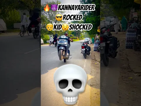 🔥😈KannayaRider😎Rocked 👦Kid 😲Shocked #shorts #kannayarider #conceptvideo