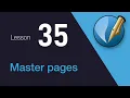 35 Master pages in Scribus