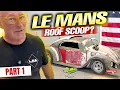 Le Mans Inspired Roof Scoop on a VW Ian Roussel Makes It Work Part 1