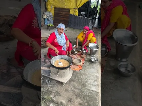 Devrani Jethani Ne Bna Di Janmashtmi Special #panjiri #minivlog #shorts #villagekitchen