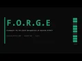 F O R G E Proof of Effort On-Chain Colosseum Frontier 2026