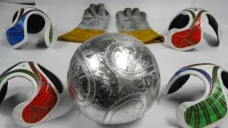 Aluminum Sheet Metal Forming - FIFA Trionda Soccer Ball - The weld is only as good as the fit job.