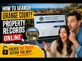 How to search Orange County property records online