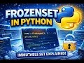 Frozenset in Python Immutable Set Explained with Example
