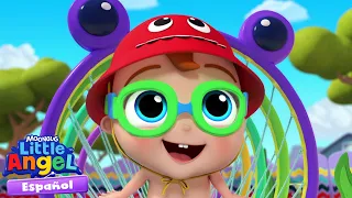 ⭐NUEVO⭐ Diversión en el parque acuático 💦☀️ Canciones Infantiles 🎵 Little Angel Español