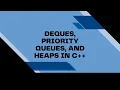 Deques Priority Queues and Heaps in C Fundamental Data Structures