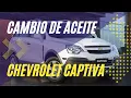 Chevrolet Captiva 2 4 Oil Change