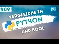 Python Tutorial German - Comparison operators and the data type bool