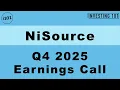 NiSource Q4 2025 Earnings Call