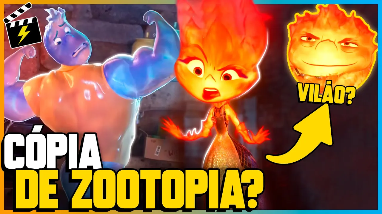 BOMBA! ANÁLISE TRAILER ELEMENTOS | DISNEY E PIXAR - RAIO FILMES