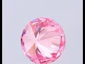 IGI Certified 0 52 Carat Ideal Cut Round Pink Lab Grown Diamond FVPI Color VVS2 Clarity