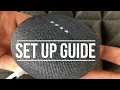 Google Nest Mini 2nd Gen - Set Up Guide Manual
