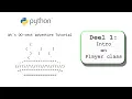 Python Object Georienteerde Text RPG - deel 1 Intro en Player class