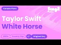 Download Lagu Taylor Swift - White Horse (Piano Karaoke)