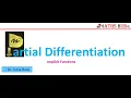 Implicit Functions Partial Differentiation-Part - 9