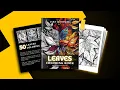Leaf Coloring Book - 50 Coloring Pages for Adults Teens