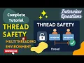 Thread Safety in Multithreading JAVA INTERVIEW QUESTIONS HINDI
