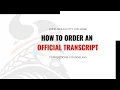 LBCC How to Order an Transcript