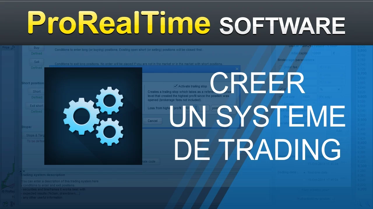 Créer un système de trading sans programmation