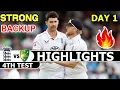 Lagu England Vs Australia Highlights Ashes Series 4th Test Match Day 1 | Eng Vs Aus Highlights