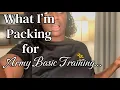What I m Bringing to Army Basic Training ARMS 2 0 2026