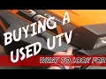 Download Lagu Buying a used UTV - What to look for