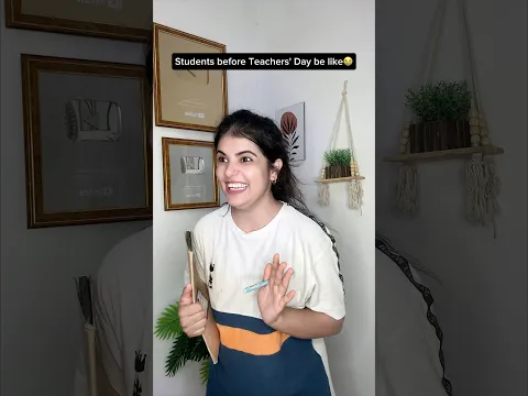 Students before Teachers' Day😭🤌🏻 #shorts #funny #relatable #youtubeshorts #teachersday