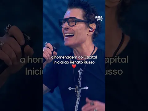 Capital Inicial faz homenagem EMOCIONANTE a Renato Russo | Rock in Rio 2026 | Globoplay #Shorts