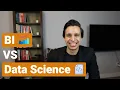 Business Intelligence vs Data Science in Real Life