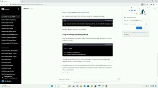 python install pytorch with cuda
