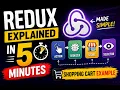 Redux Explained in 5 Minutes React Redux Tutorial for Beginners