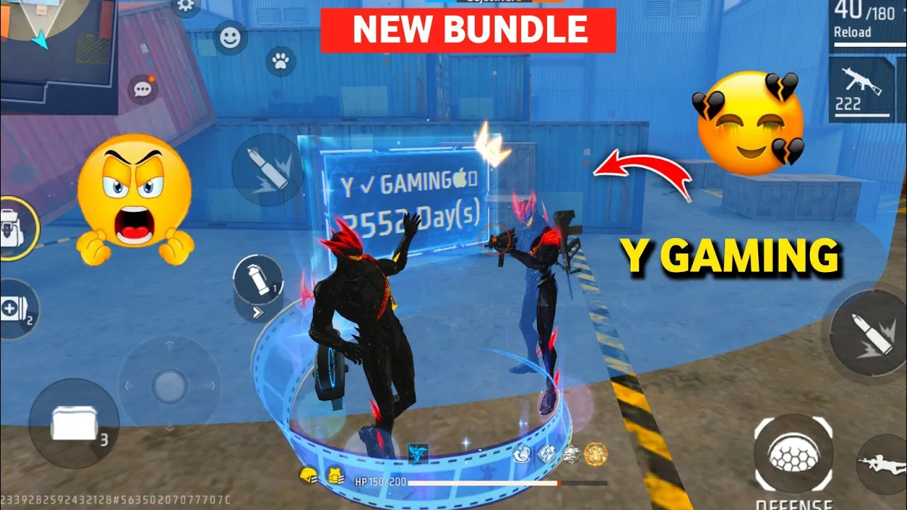 New Bundle ने Loot लिया 😭👿 भिखारी बन Gyaa | Y GAMING | Garena Free Fire 🔥