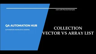 4 Vector vs Array list in Java