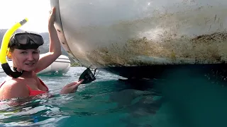 How dirty can a boat be after an ocean crossing? – EP 130 Sailing Seatramp