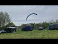 Download Lagu Flare Mustache Paraglider landing at Bassano del Grappa Camp Site